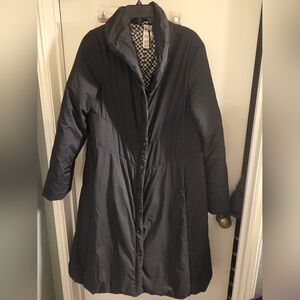 Women's Black Long Coat